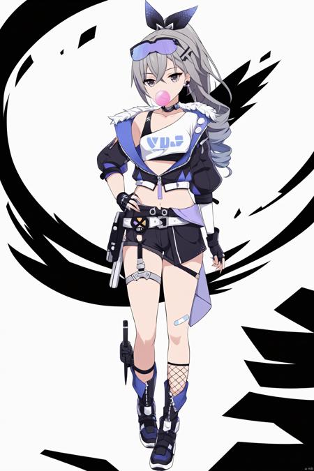 ( A3 | Pony | Kohaku) SDXL Lora-银狼-Silver Wolf-崩坏:星穹铁道 Honkai Star Rail-MIHOYO Collection 米家全家桶系列版本kohaku (ID: 396638)