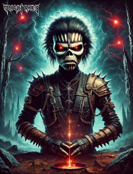 DonM - Metal Art 80's [Flux,SD,SDXL,Pony]