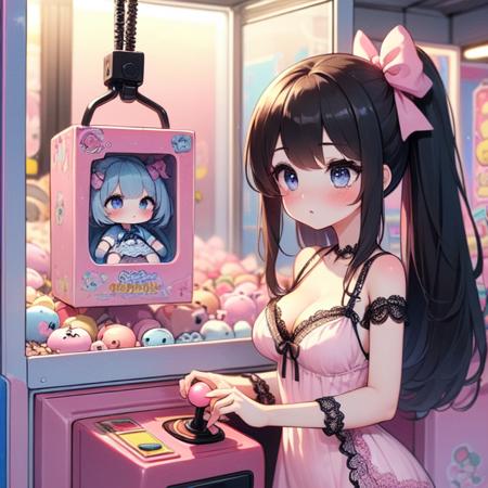 girl like claw machine