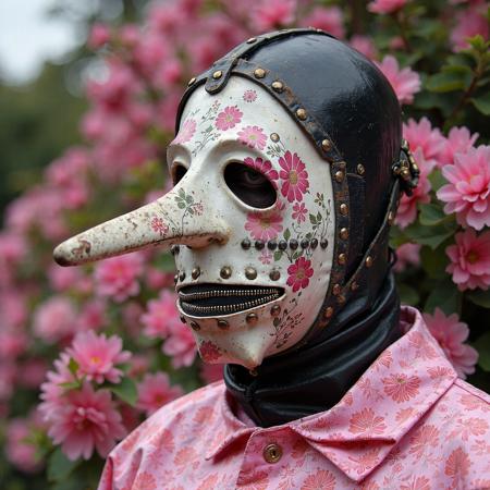 SLIPKNOT band. Number 3 masked.  Chris Fehn