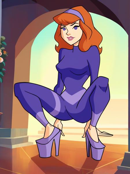 Daphne Blake (Scooby-Doo! Mystery Incorporated) PonyDiffusionXL