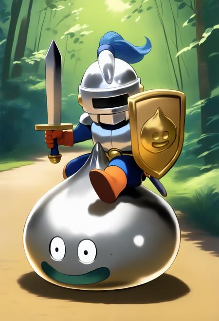 Slime knight / スライムナイト (Dragon quest) Pony/IL