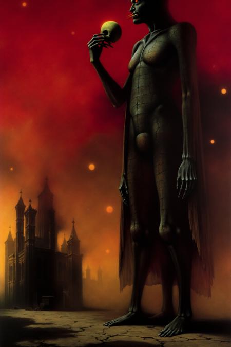 Zdzislaw Beksinski - ArtStyle (FLUX)