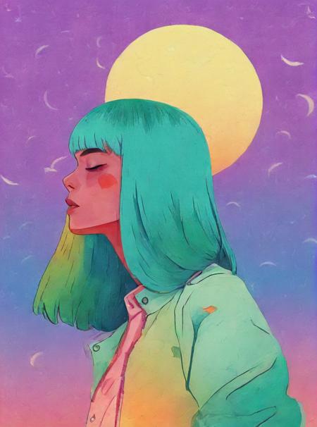 Graphic portrait