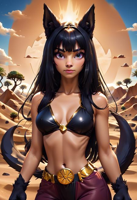 Monster Girl Encyclopaedia (MGE) - Anubis - Pony