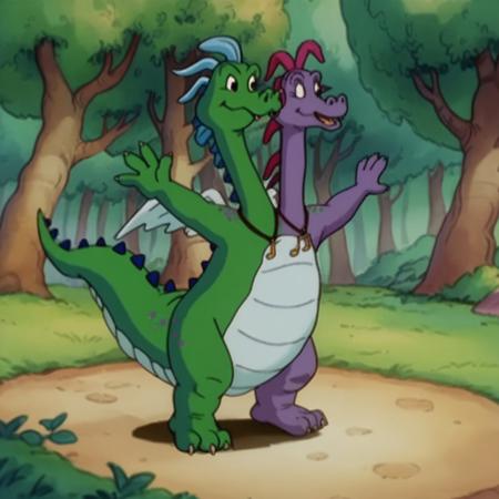 Zak and Wheezie Dragon Tales