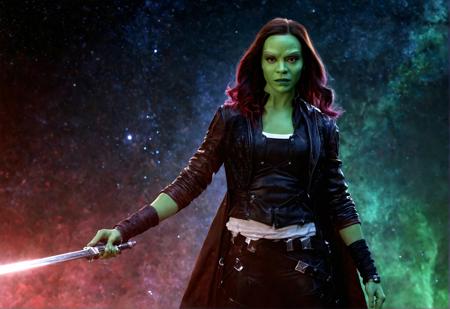 Gamora from Guardians of the galaxy (SDXL)