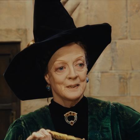 Minerva McGonagall / Maggie Smith SDXL+PONY (10bit UHD screencap from Harry Potter)