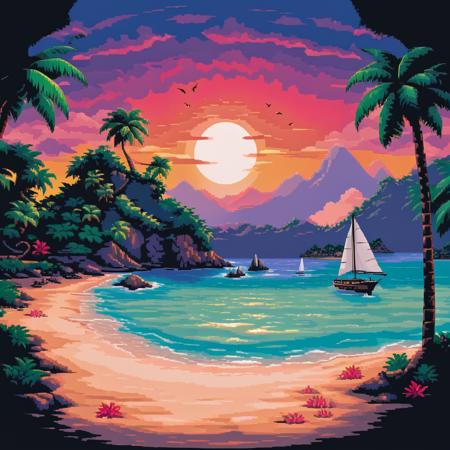 16-bit pixel backgrounds (v2)