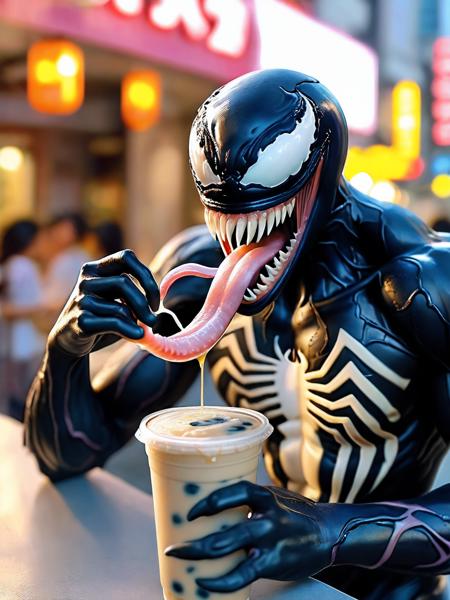 Fresh Ideas@Venom drinks milk tea