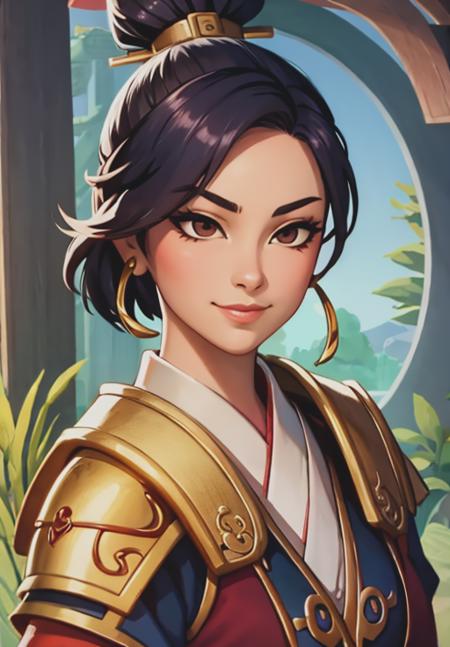 Mulan - The Ascended Warrior - Smite版本v1.0 (ID: 181814)