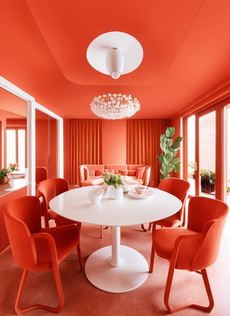 XSArchi_141Orange style interior橘风室内
