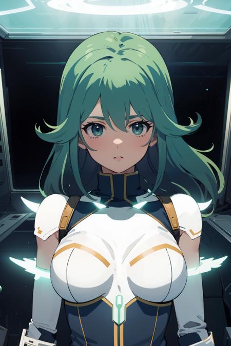 psycho-frame light (gundam's green light)