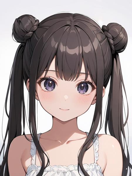 お団子ツインテール/double bun twintail(XL,illustrious,pony)版本v1.0 XL (ID: 754326)