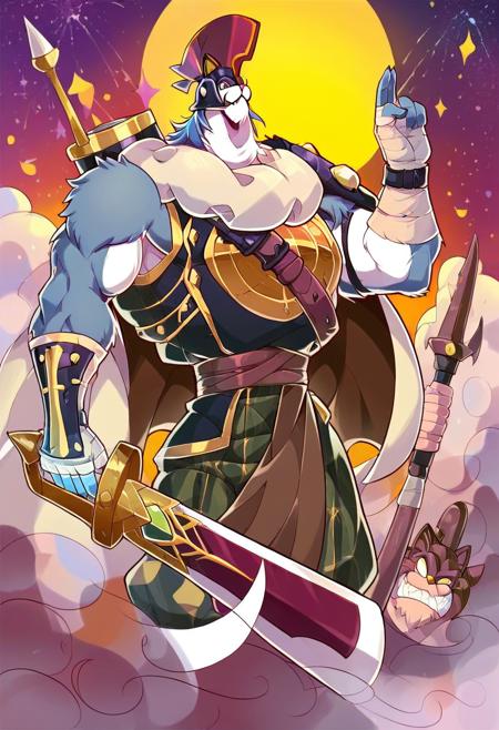 General Purrgis from Epic Seven