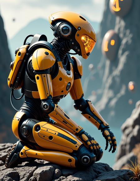 Flux Scifi Robot