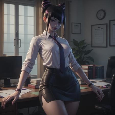 juri han - street fighter 6 -sf6 - cutscene
