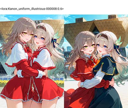 Kanon uniform LoRA for illustrious