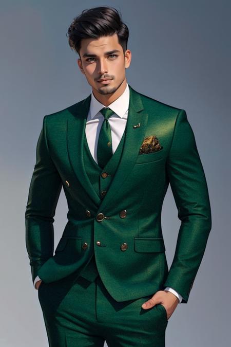Emerald Green Suit