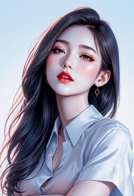CG style girl