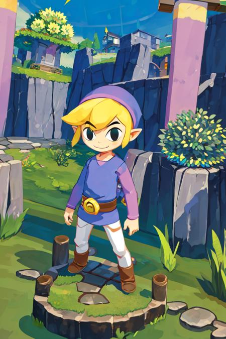 Santa Link! Toon Link - Multiple Outfits (The Legend Of Zelda: Wind Waker) [Pony & SD1.5]