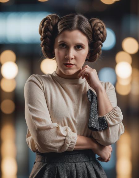 Leia Organa (Star Wars) - slave Leia and white costume