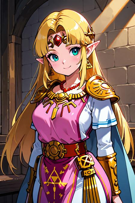Princess Zelda: Ultimate (The Legend Of Zelda: A Link Between Worlds) [Pony & Illustrious]
