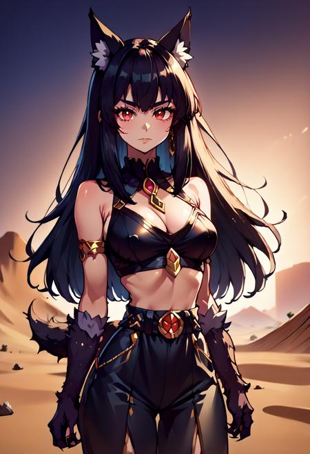 Monster Girl Encyclopaedia (MGE) - Anubis - Pony