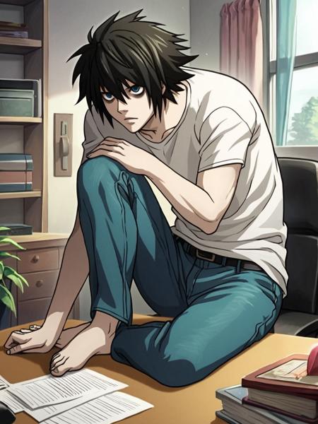 Deathnote Anime Style and Characters | All-in-One LoRA