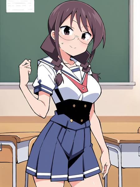 [Pony XL] Takahama Reiko (Atsumare! Fushigi Kenkyuubu) | 高浜麗子 (あつまれ！ふしぎ研究部)版本v1.0 (ID: 433797)