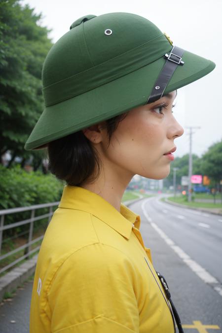 Vietnamese_pith_helmet | Mũ Cối