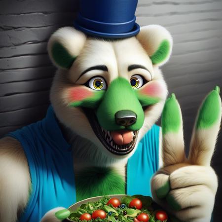 Sauce (Bear) [Cosplayer OC] | LoRA [Pony & SD1.5]