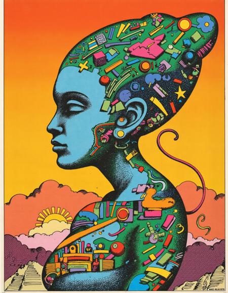 1960's Graphic Design - Milton Glaser Style