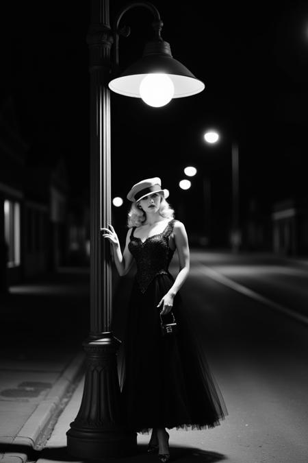 Noir-Style Photography Flux