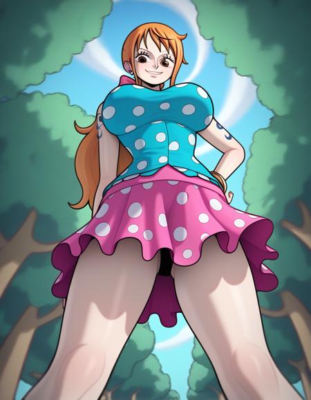 Hot Pink Skirt : 派手なピンクのスカート SDXL
