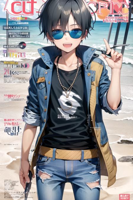 Anime Magazine Cover