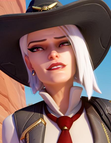 Ashe Overwatch 1 base skin (Pony & Illustrious)