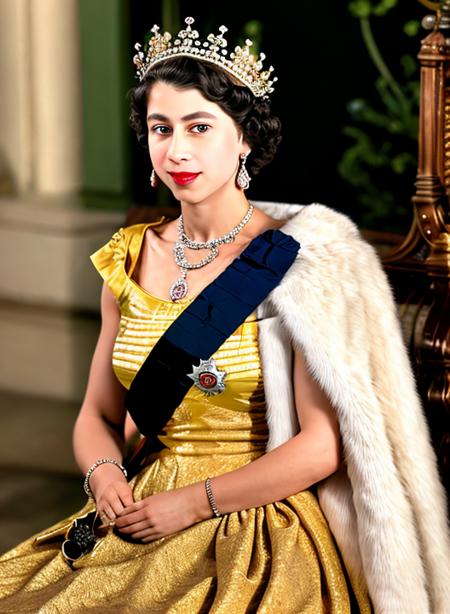 Young Queen Elizabeth II