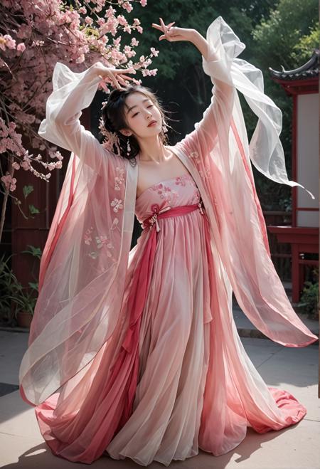 0758 Peach Blossom Hanfu