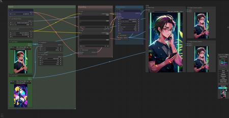 Image Blend Node (steps4 for schnell)
