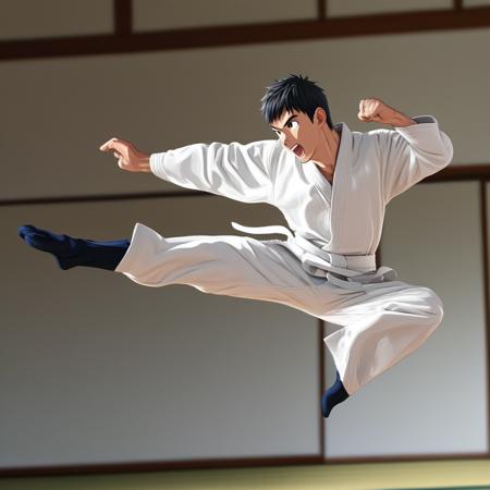 Jump kick (kick&punch PACK)