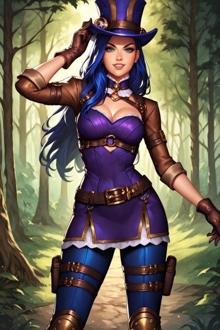 Caitlyn (League of Legends) - LoRA PonyXL [NSFW Support]