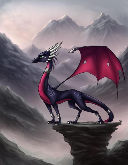 Corrupted Cynder【 The legend of Spyro - A New Beginning 】- 【PONY - FLUX - DSXL】