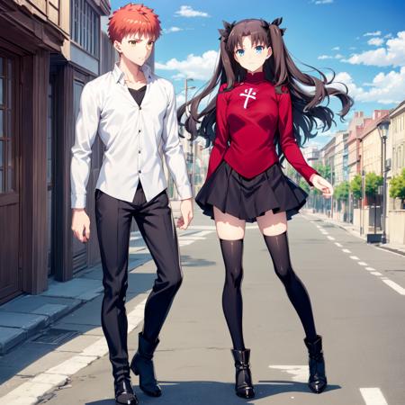 Rin tohsaka  LORA and(Pony)  from fate stay night visual novel