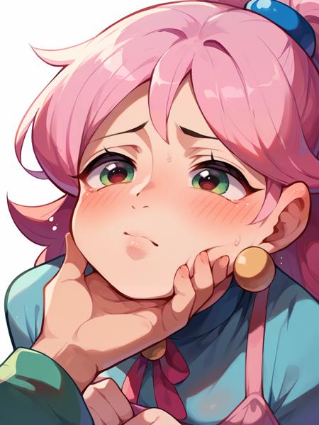 Grabbing Another's Chin