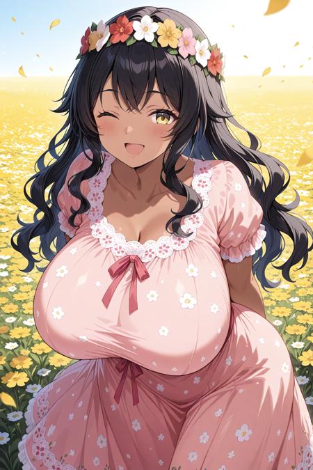 Floral Nightgown Illustrious