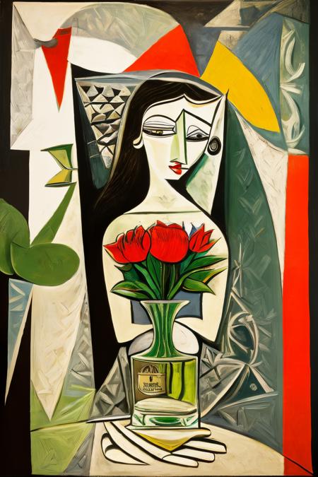 style of Pablo Picasso 296