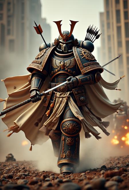 Edo Space Marine - Warhammer 40,000 (Flux)