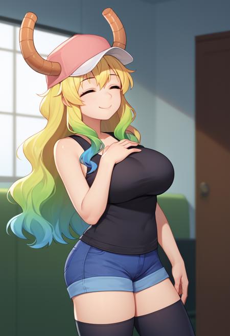 [PonyV6 XL] Quetzalcoatl / Lucoa | Miss Kobayashi's Dragon Maid版本v1.0 (ID: 645915)
