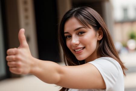 OpenPose, thumbs up
